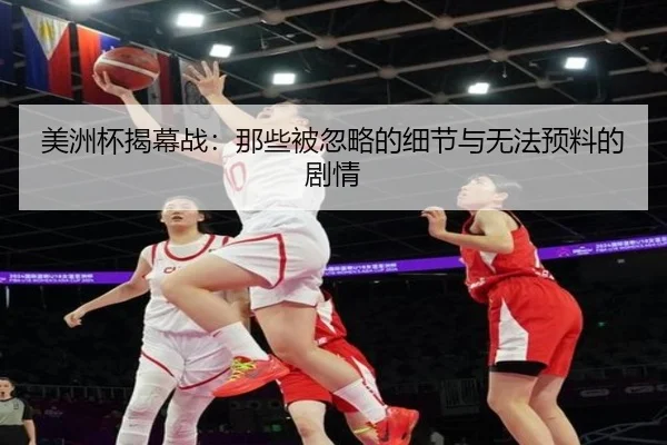 美洲杯揭幕战：那些被忽略的细节与无法预料的剧情 - ayx